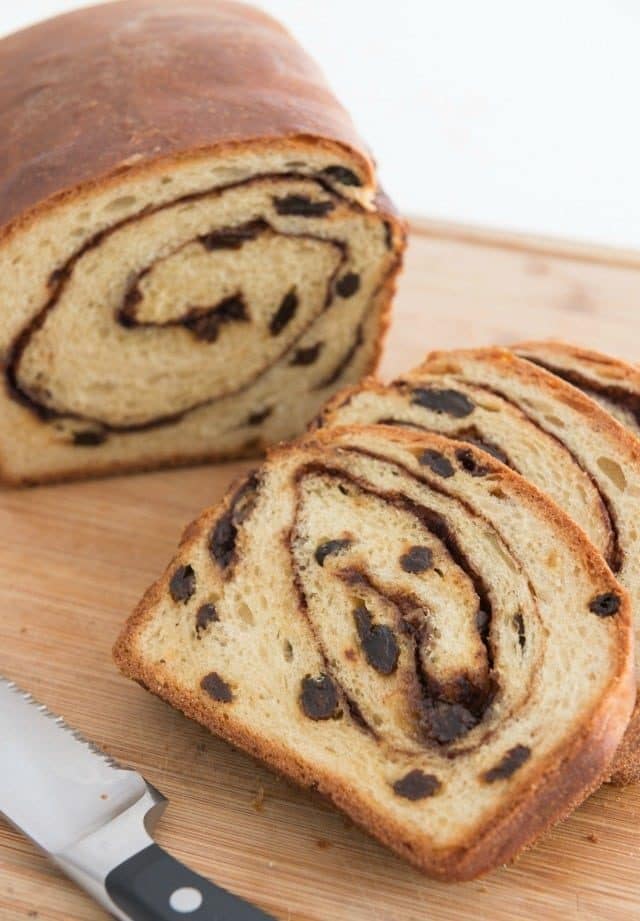 Homemade Cinnamon Raisin Bread – Fifteen Spatulas