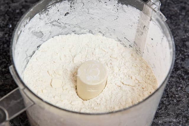 Homemade Pie crust - in a Food Processor with Butter Cut In