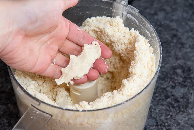 Clump of Pie Dough Squeezed by Hand