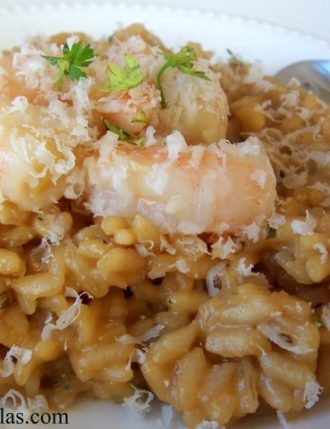 Brandy and Brown Butter Risotto