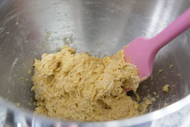 Sponge for First Part of Dough in Mixing Bowl