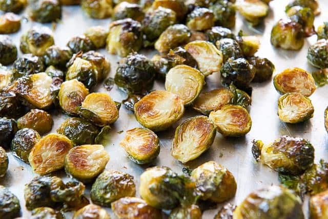 Roasted Brussels Sprouts (Oven Baked Recipe) - Fifteen Spatulas