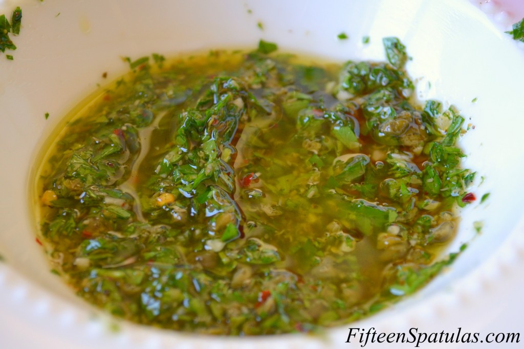 Salsa Verde - For Tossing with Cooked Potatoes
