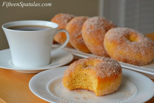 Sweet Potato Donuts - with Cinnamon Sugar Coating