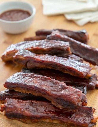 Oven BBQ Pork Spare Ribs