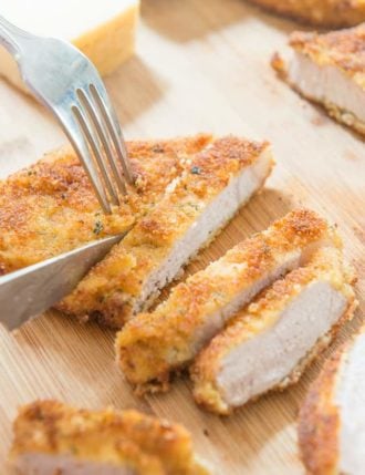 Parmesan Crusted Pork Chops