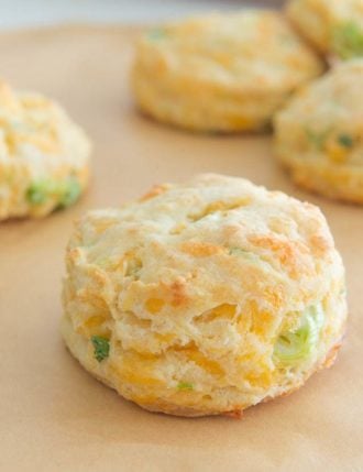 Cheddar Scallion Biscuits