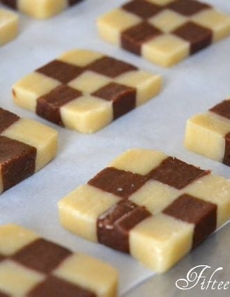 Checkerboard Cookies