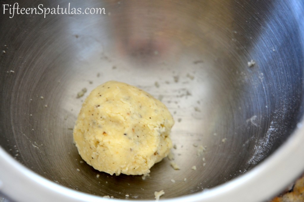 Cheese Tuile Dough in Bowl