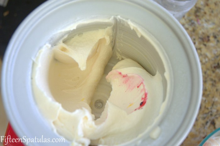 Creamy Frozen Yogurt in Ice Cream Maker Bowl
