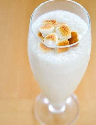 Toasted Marshmallow & Malt Milkshake