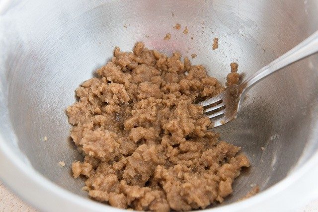 Streusel Crumb Topping Mixed In a bowl