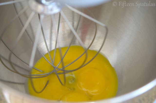 Egg Yolks in Stand Mixer Bowl