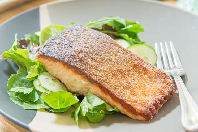 Pan Seared Salmon Crispy Skin Salmon Takes 10 Minutes To Make