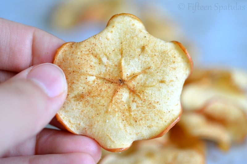 Baked Apple Chips Consistently Crispy Slices Baked with No Oil!