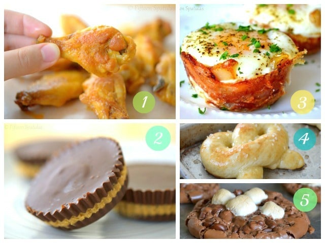 collage of food photos