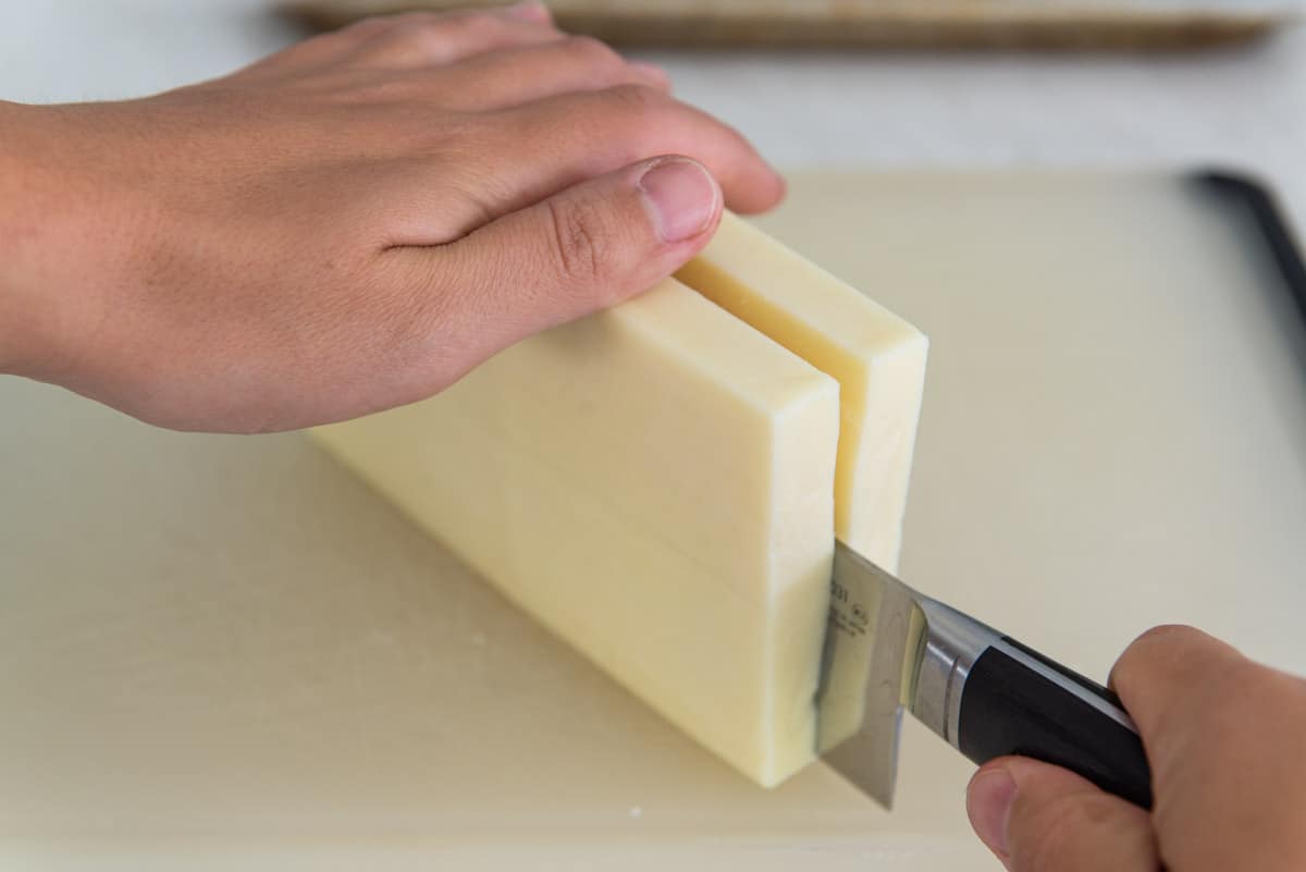 Cutting the Cheese Block Down the Center