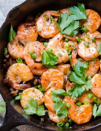 Peel and Eat Shrimp with Andouille Sausage
