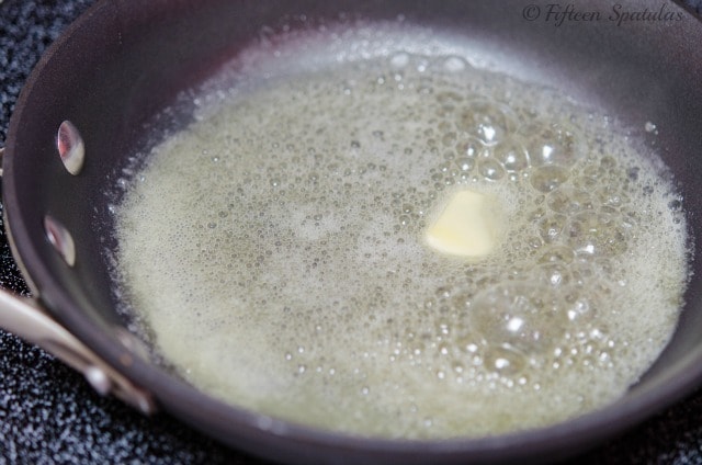 Melted Butter in a Skillet