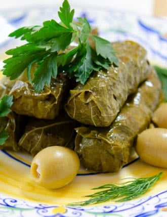 Stuffed Grape Leaves