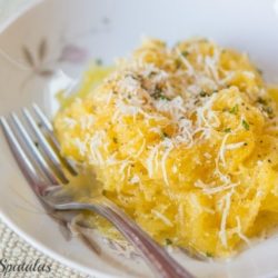 Baked Spaghetti Squash with Cheese