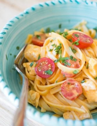 Buffalo Chicken Pasta