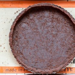 Chocolate Wafer Pie Crust in Tart Pan