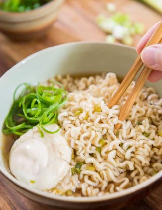 Quick Ramen Noodle Soup