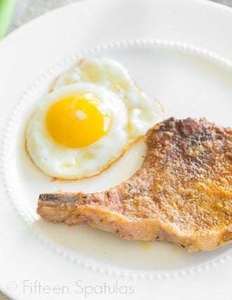 Pan Seared Pork Chops