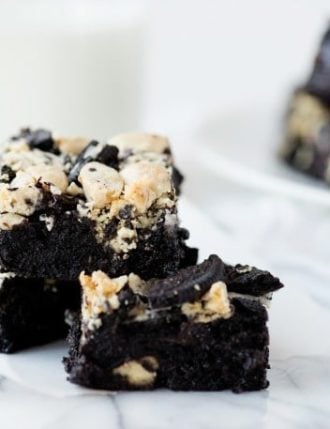 Cookies and Cream Brownies