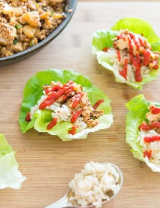 Turkey Lettuce Wraps