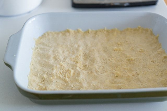 Shortbread Crust - Pressed into 9x13 Casserole Dish