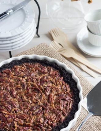 Chocolate Pecan Tart