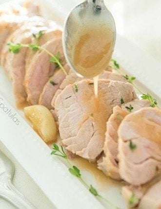 Pork Tenderloin with Quick Pan Gravy