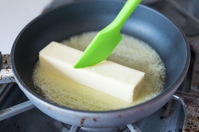 Melting Butter in Saucepan
