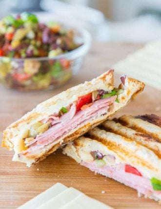 Muffuletta Panini