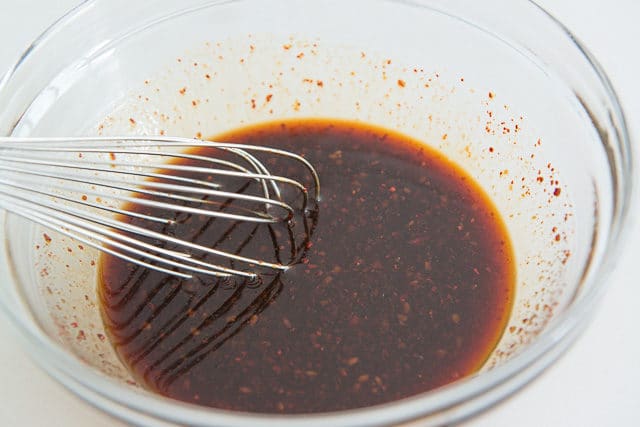 Whisked Asian Sauce with Gochujang