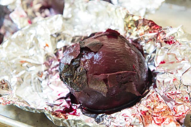 How to Roast Beets - Wrap in Aluminum Foil and Cook Until Skin Comes Off