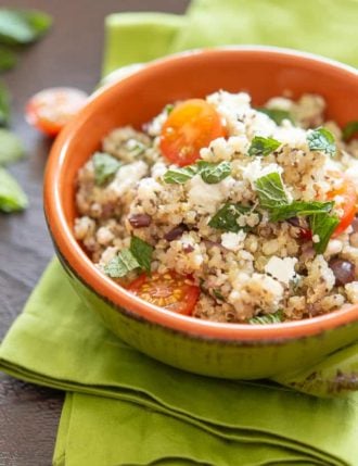 Mediterranean Quinoa Salad