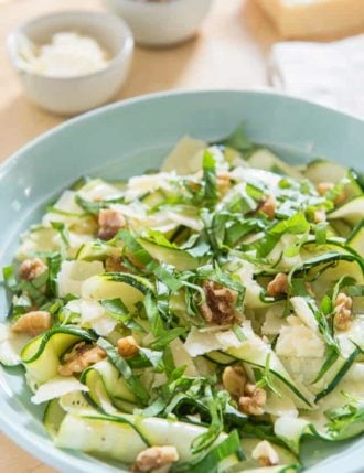 Zucchini Ribbon Salad