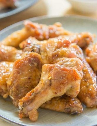 Honey Garlic Chicken Wings