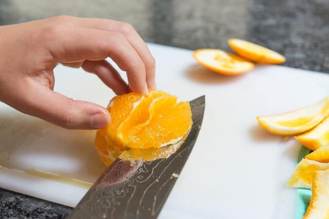 Cutting an Orange Along the Membranes