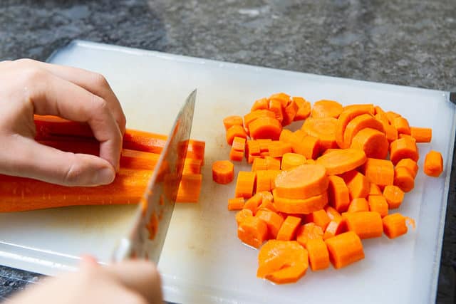 Cutting Carrots Into Disks