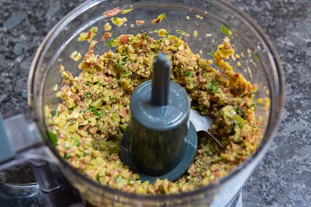 Olive Tapenade Recipe - In a Mini Food Processor Bowl
