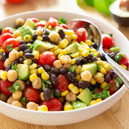 Corn Avocado Black Bean Salad (in 10 minutes) Fifteen Spatulas