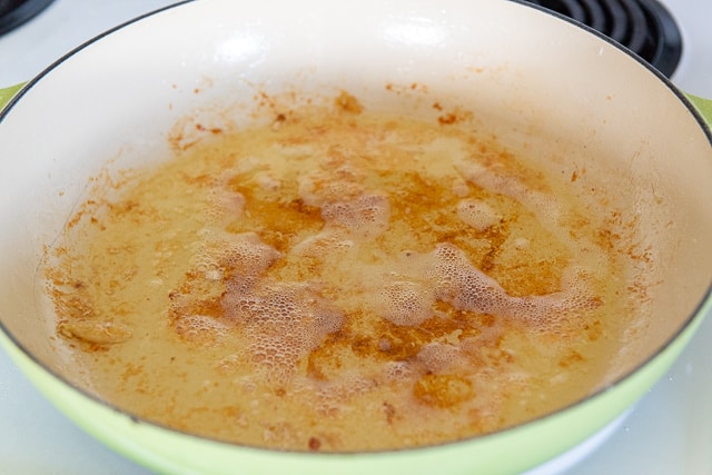 Leftover Fond in The Pan with Fat Drippings