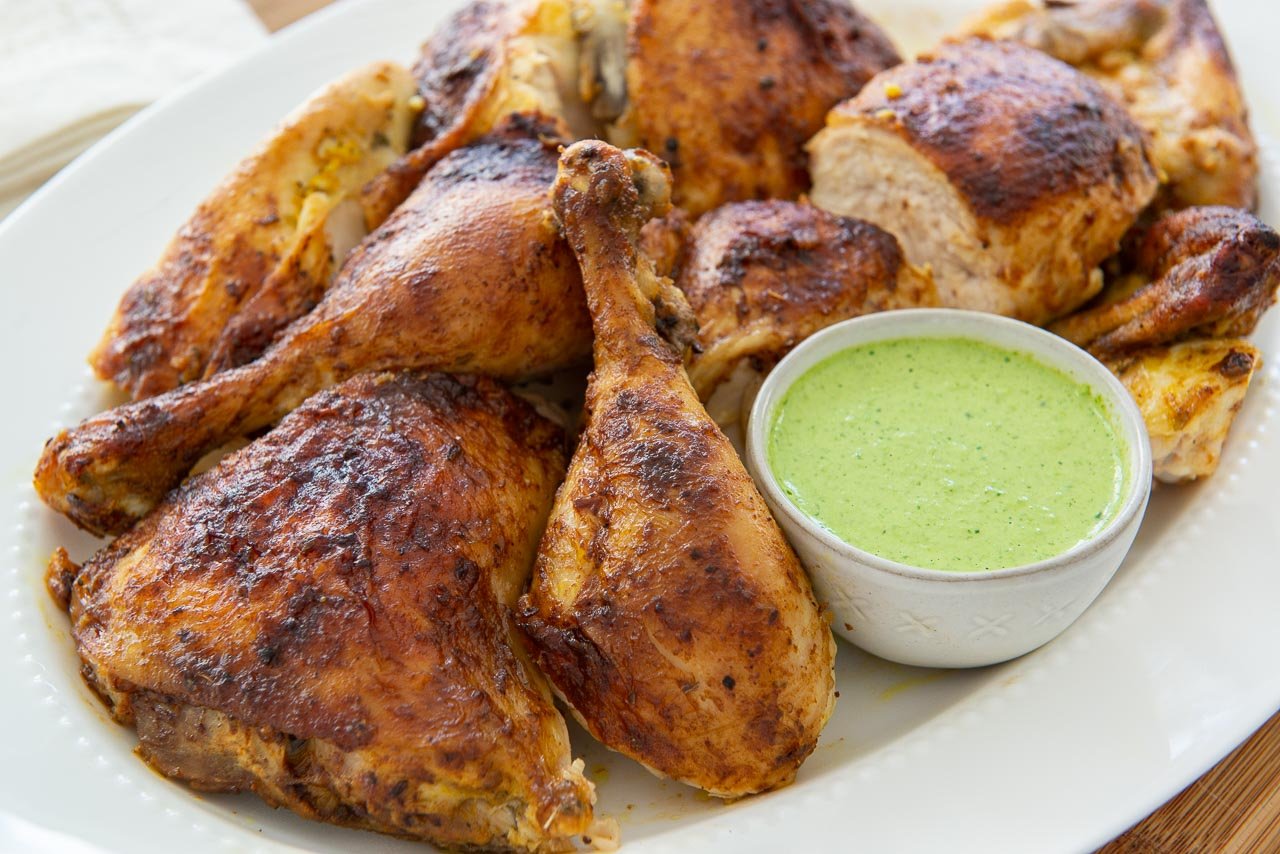 Peruvian Chicken - The Most Juicy, Flavorful, Succulent Roasted Chicken!