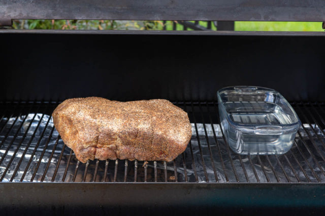 Visual for How to Smoke A Pork Butt with Water