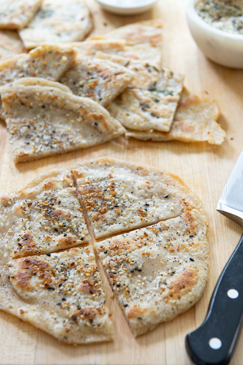 Sourdough Discard Flatbread - Made with 100% Discard and No Wait Time