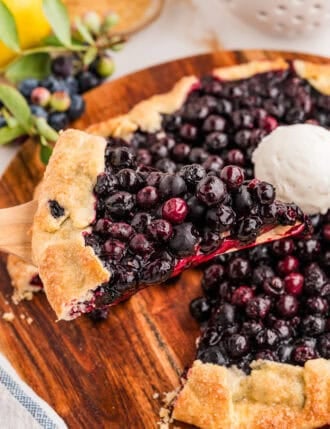 Blueberry Galette